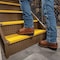 Pig TuffGrit Step Cover w Fine Grit 9in W x 30in L x 1in H Install w Adhesive or Mechanical Fasteners FLM3025-YB - alternate 1